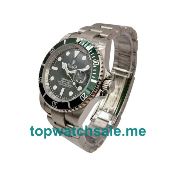40MM Men Rolex Submariner 16610 LV Black Dials Replica Watches UK
