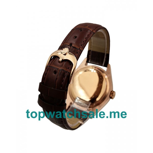39MM Men Rolex Cellini 50505 Silver Dials Replica Watches UK