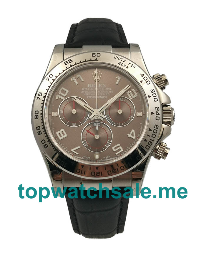 40MM Swiss Men Rolex Daytona 116519 Grey Dials Replica Watches UK