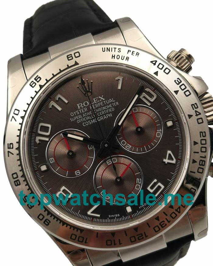 40MM Swiss Men Rolex Daytona 116519 Grey Dials Replica Watches UK
