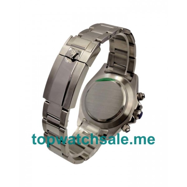 40MM Swiss Men Rolex Daytona 116520 White Dials Replica Watches UK