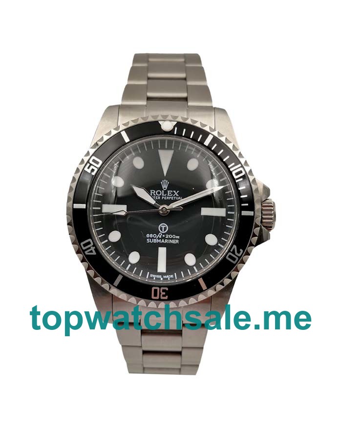 40MM Men Rolex Submariner 5517 Black Dials Replica Watches UK