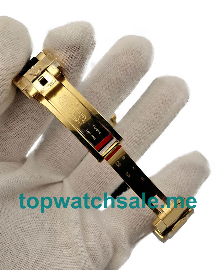 40MM Swiss Men Rolex Cosmograph Daytona 116518LN JH Black Dials Replica Watches UK