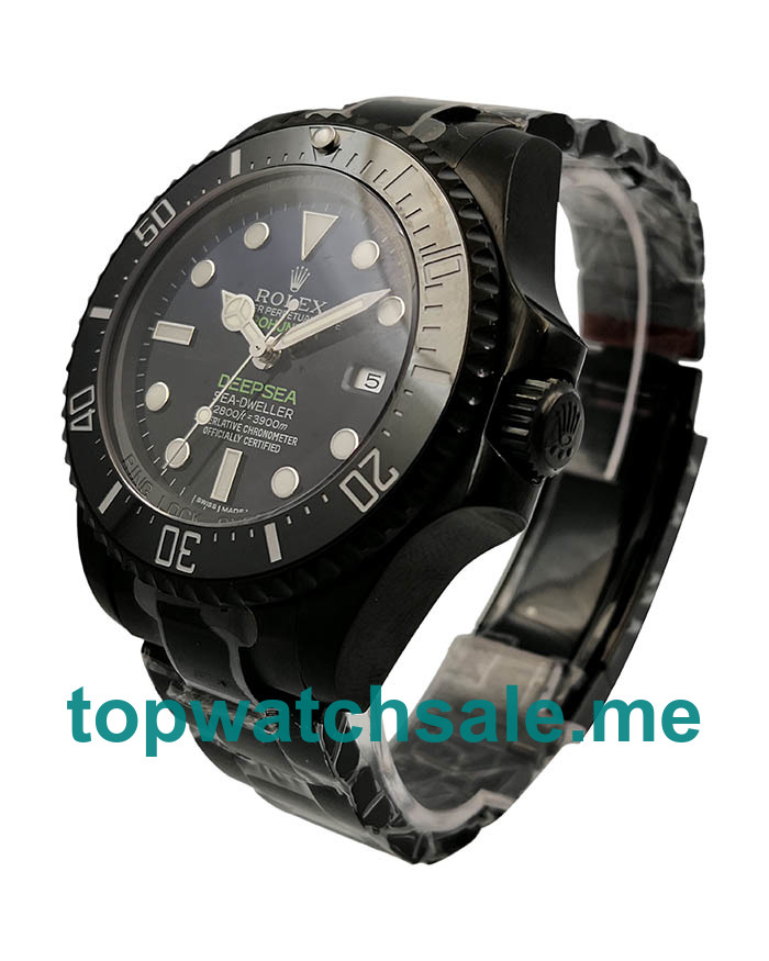 44MM Swiss Men Rolex Deepsea 116660 Jacques Piccard V5 D-Blue Dials Replica Watches UK