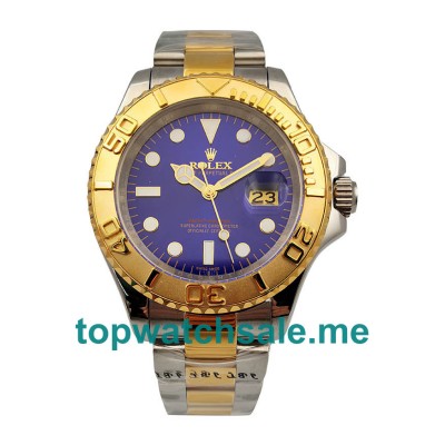 40MM Men Rolex Yacht-Master 16623 Blue Dials Replica Watches UK