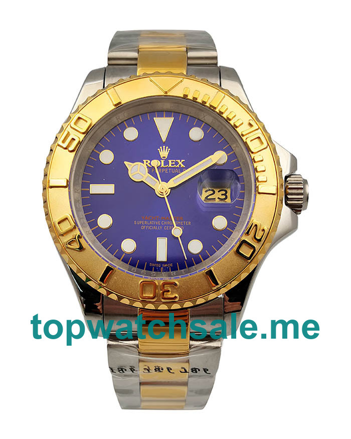 40MM Men Rolex Yacht-Master 16623 Blue Dials Replica Watches UK