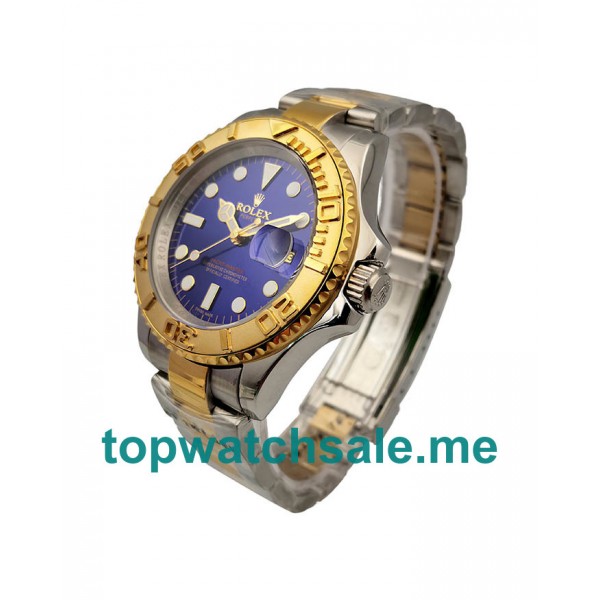 40MM Men Rolex Yacht-Master 16623 Blue Dials Replica Watches UK