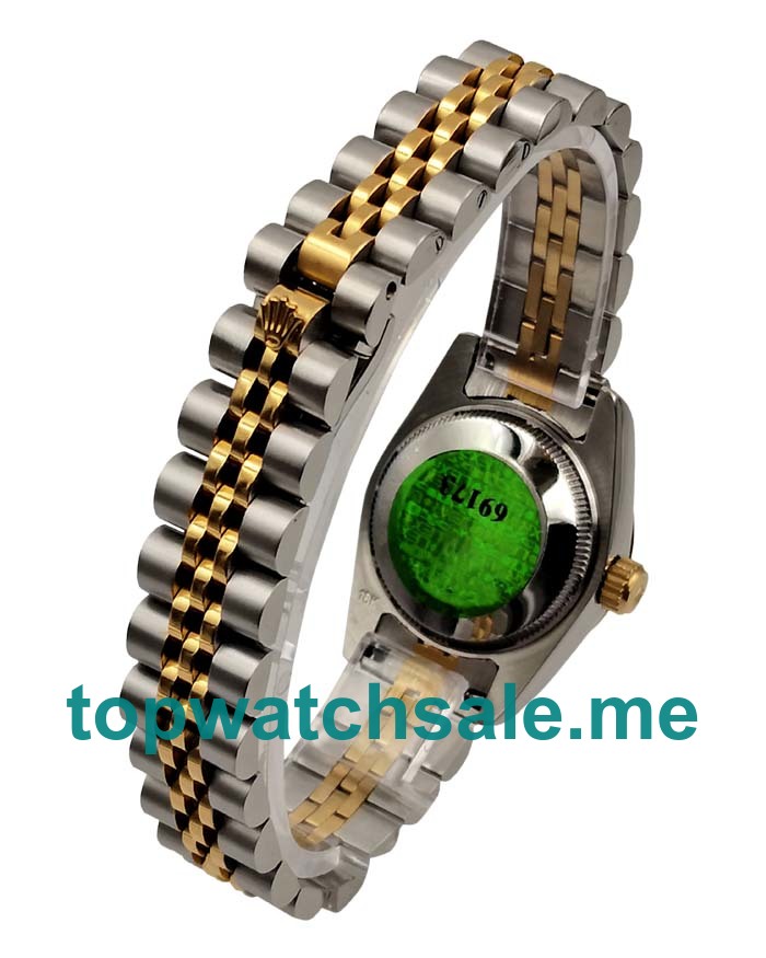 26MM Women Rolex Lady-Datejust 69173 Black Dials Replica Watches UK