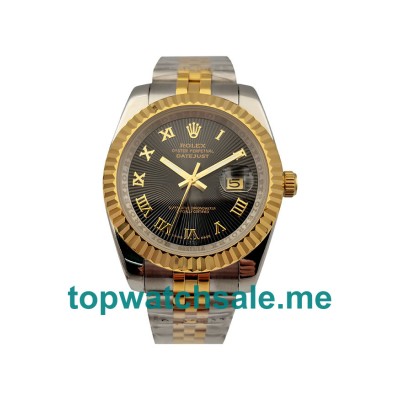 41MM Men Rolex Datejust 116333 Black Dials Replica Watches UK