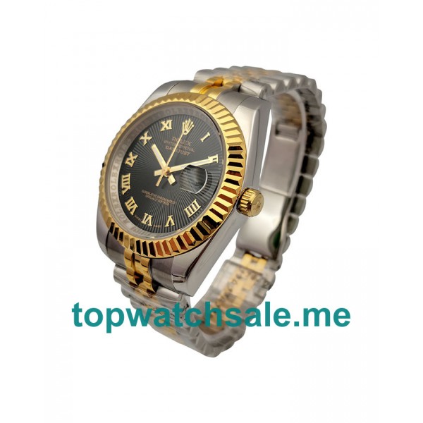 41MM Men Rolex Datejust 116333 Black Dials Replica Watches UK