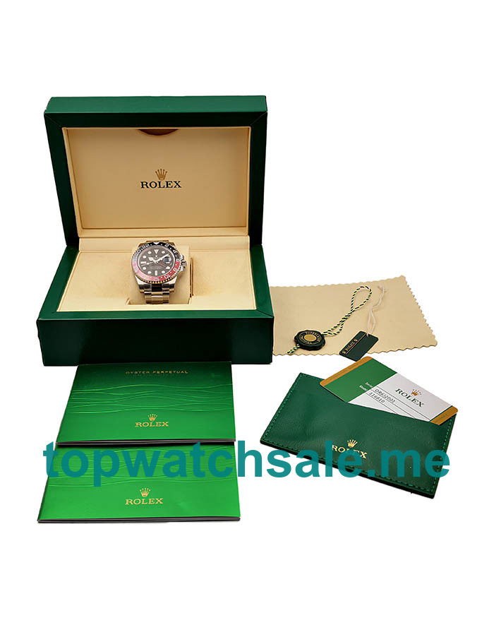 40MM Swiss Men Rolex GMT-Master II 116710BLNR UR Black Dials Replica Watches UK