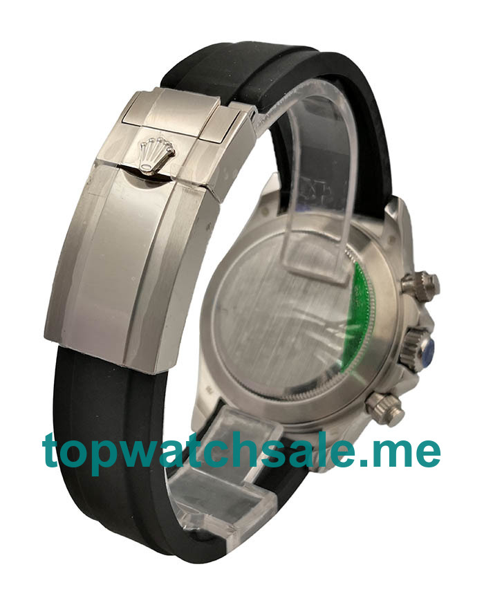 40MM Swiss Men Rolex Cosmograph Daytona 116519LN JH Silver Dials Replica Watches UK