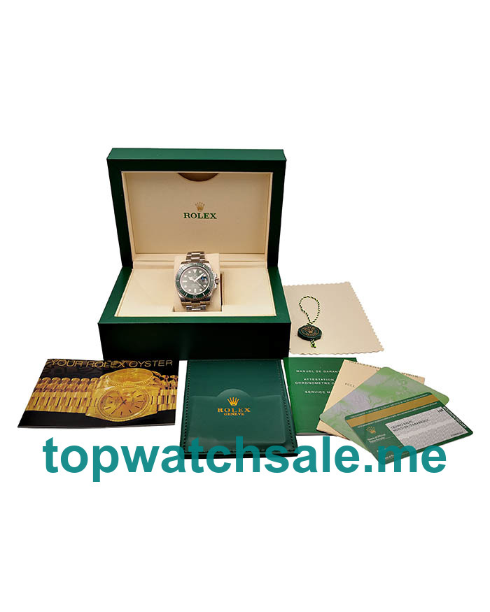 40MM Swiss Men Rolex Submariner Date 116610LV 2018 N V9S Green Dials Replica Watches UK