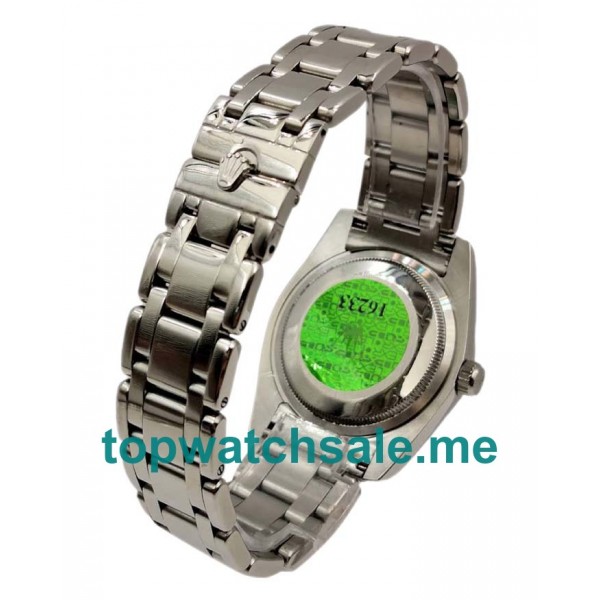 36MM Men Rolex Day-Date 118346 Blue Dials Replica Watches UK