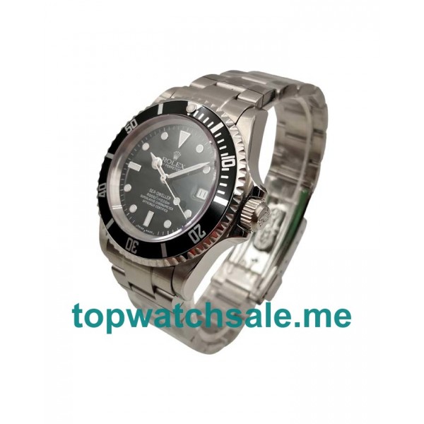 40MM Swiss Men Rolex Sea-Dweller 116600 Black Dials Replica Watches UK