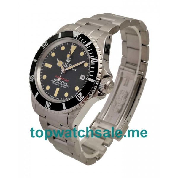 40MM Swiss Men Rolex Submariner 1680 Black Dials Replica Watches UK