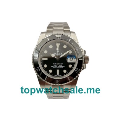 40MM Swiss Men Rolex Submariner 116610LN Black Dials Replica Watches UK