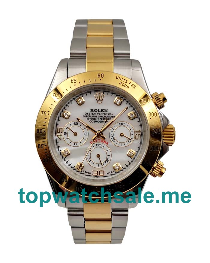 40MM Men Rolex Daytona 116523 Mother Of Pearls Dials Replica Watches UK
