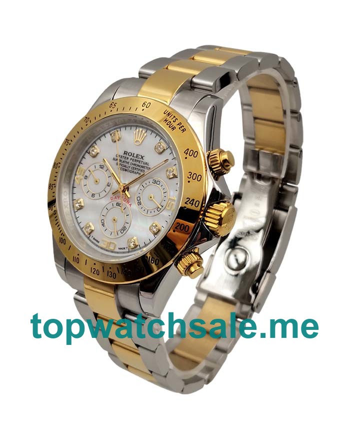 40MM Men Rolex Daytona 116523 Mother Of Pearls Dials Replica Watches UK