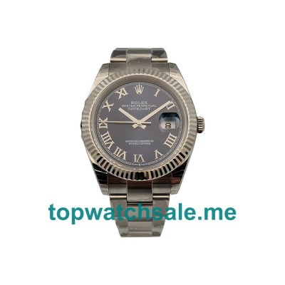 41MM Swiss Men Rolex Datejust 126334 Blue Dials Replica Watches UK