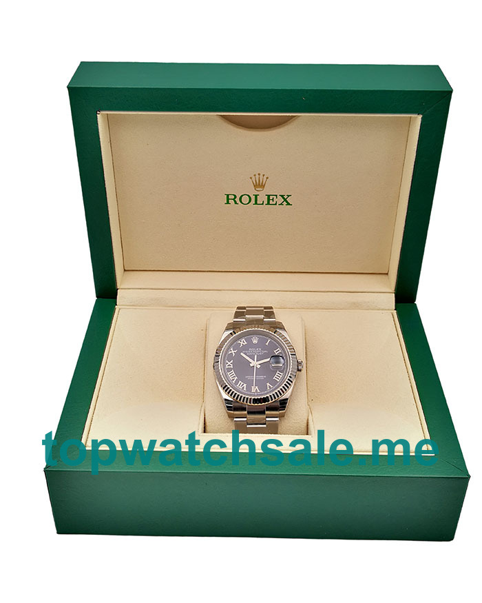 41MM Swiss Men Rolex Datejust 126334 Blue Dials Replica Watches UK