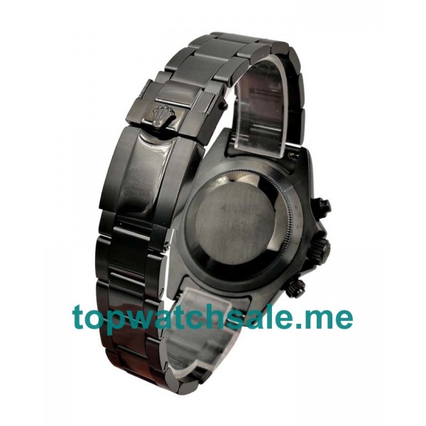 40MM Men Rolex Daytona 116500 Black Dials Replica Watches UK
