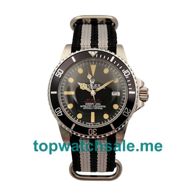 40MM Men Rolex Sea-Dweller 1665 Black Dials Replica Watches UK