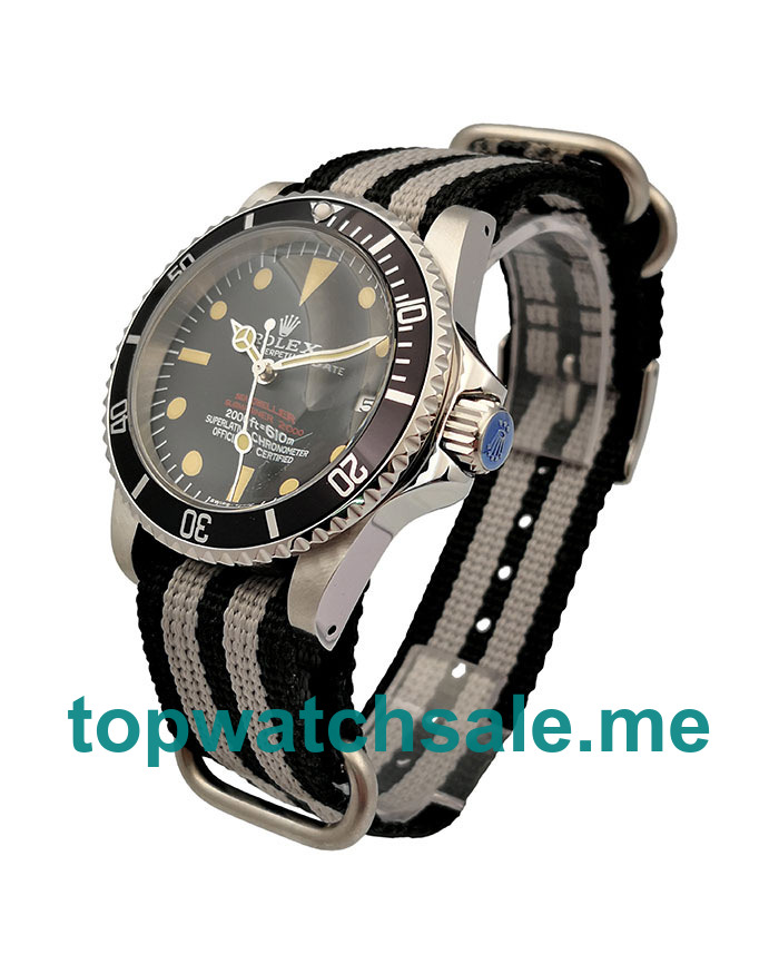 40MM Men Rolex Sea-Dweller 1665 Black Dials Replica Watches UK