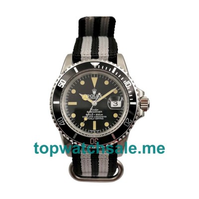 40MM Men Rolex Submariner 1680 Black Dials Replica Watches UK