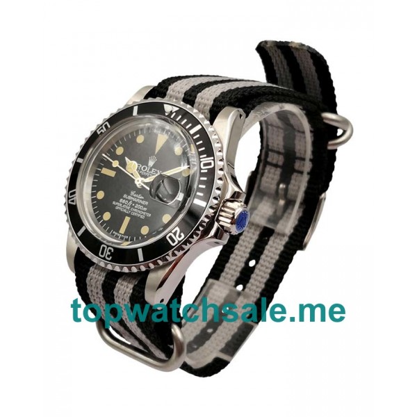 40MM Men Rolex Submariner 1680 Black Dials Replica Watches UK