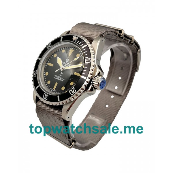 40MM Men Rolex Submariner 5517 Black Dials Replica Watches UK