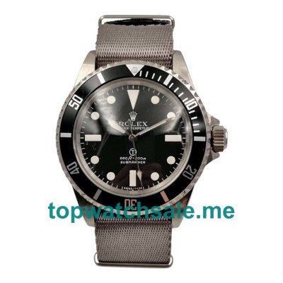 40MM Men Rolex Submariner 5517 Black Dials Replica Watches UK