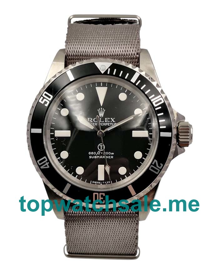 40MM Men Rolex Submariner 5517 Black Dials Replica Watches UK