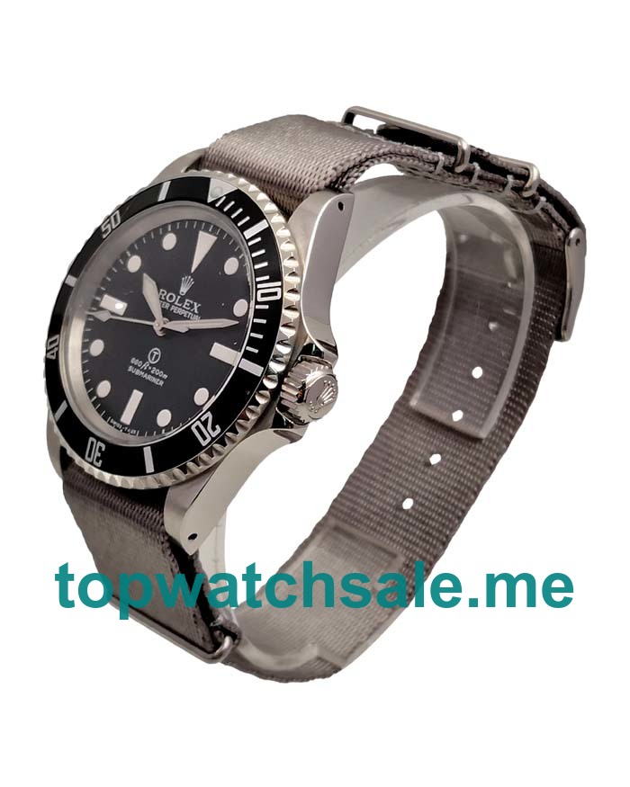 40MM Men Rolex Submariner 5517 Black Dials Replica Watches UK