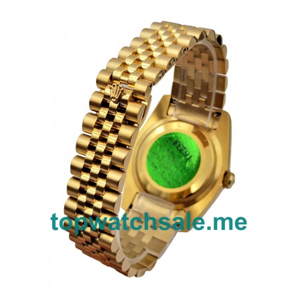 36MM Men Rolex Datejust 116238 Champagne Dials Replica Watches UK