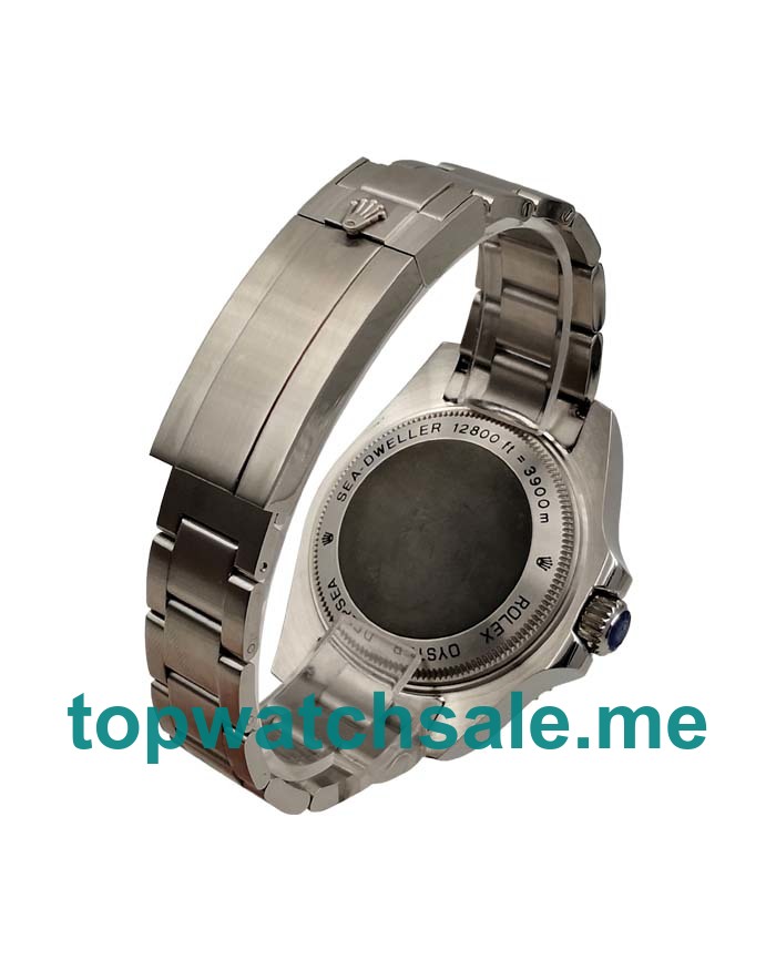44MM Swiss Men Rolex Sea-Dweller Deepsea 116660 Black Dials Replica Watches UK