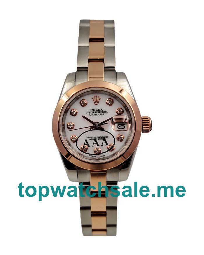 26MM Swiss Women Rolex Lady-Datejust 179171 Mother-of-pearl Dials Replica Watches UK