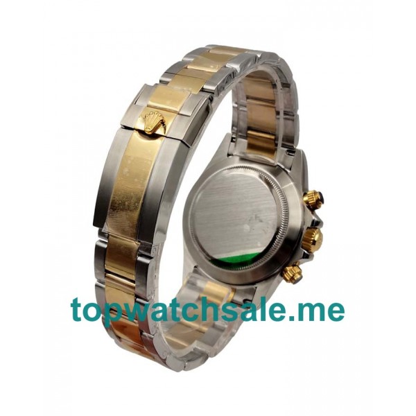40MM Swiss Men Rolex Daytona 116523 White Dials Replica Watches UK