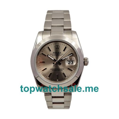 31MM Men And Women Rolex Datejust 278240 Gray Dials Replica Watches UK