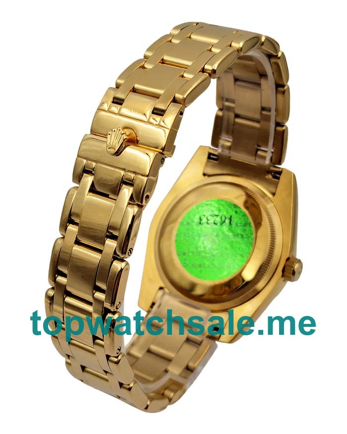 36MM Men Rolex Day-Date 118348 Champagne Dials Replica Watches UK