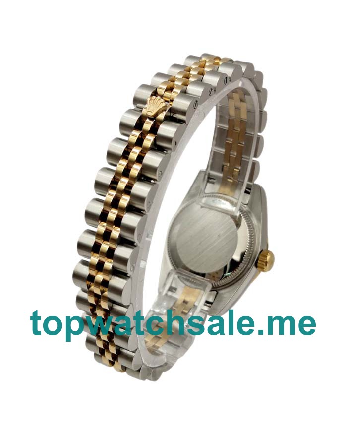 26MM Swiss Women Rolex Lady-Datejust 179173 Champagne Dials Replica Watches UK