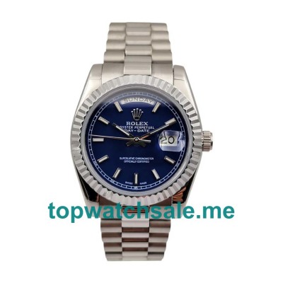 36MM Swiss Men Rolex Day-Date 118239 Blue Dials Replica Watches UK