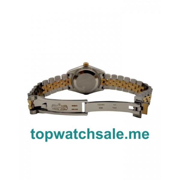 31MM Swiss Men And Women Rolex Datejust 178273 Black Dials Replica Watches UK
