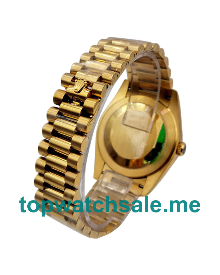 41MM Swiss Men Rolex Day-Date II 218238 KW Champagne Dials Replica Watches UK