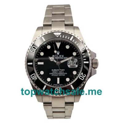 43MM Swiss Men Rolex Submariner 116610 LN Black Dials Replica Watches UK