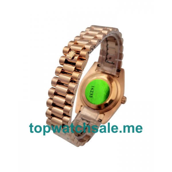 36MM Men Rolex Day-Date 118235 Rose Gold Dials Replica Watches UK