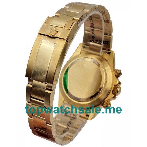 40MM Swiss Men Rolex Daytona 116528 White Dials Replica Watches UK