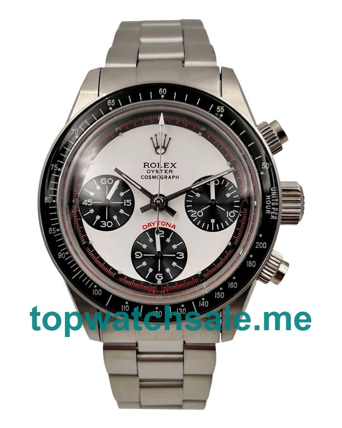 36MM Swiss Men Rolex Daytona Ref.6239 White Dials Replica Watches UK