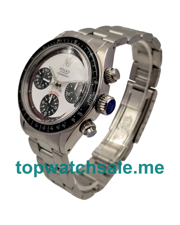 36MM Swiss Men Rolex Daytona Ref.6239 White Dials Replica Watches UK