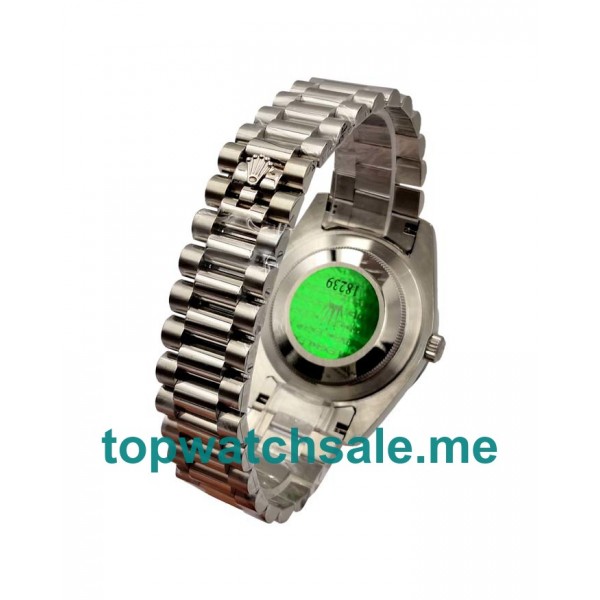 40MM Men Rolex Day-Date 118239 White Dials Replica Watches UK